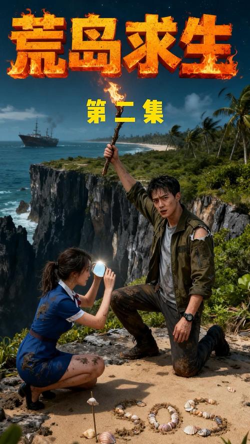 🔥52.穿越古代：流放荒岛科技求生（65集）AI短剧