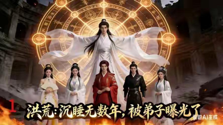 🔥107.洪荒沉睡无数年，被弟子曝光（71集）AI短剧